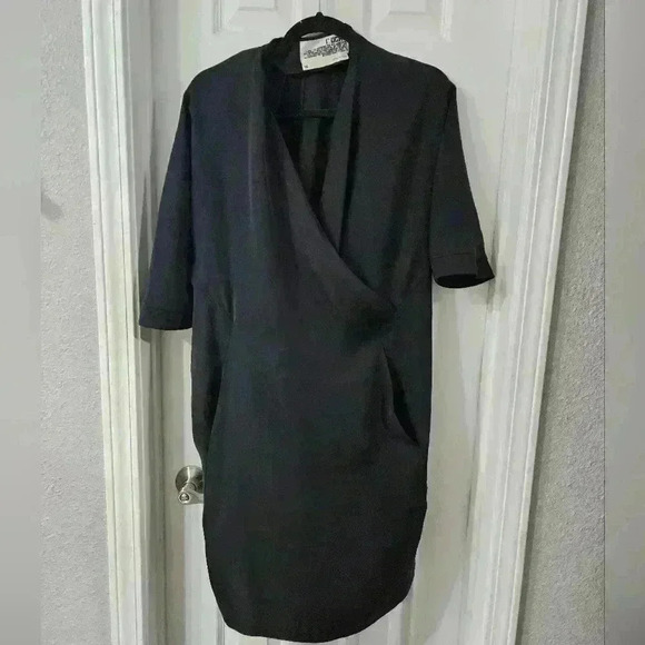 rogan Dresses & Skirts - Rogan Kimono Faux Wrap Blousy Dress